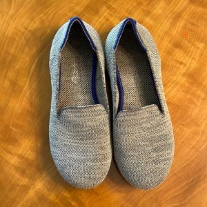 Rothys girls grey loafers